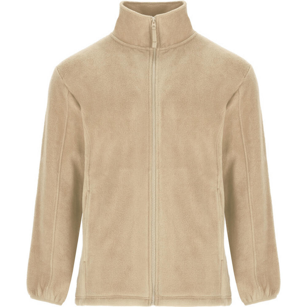 Casaco Artic Full Zip Fleece para homem Areia