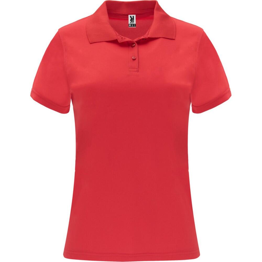 Polo MONZHA Femme (Turquoise Vif)