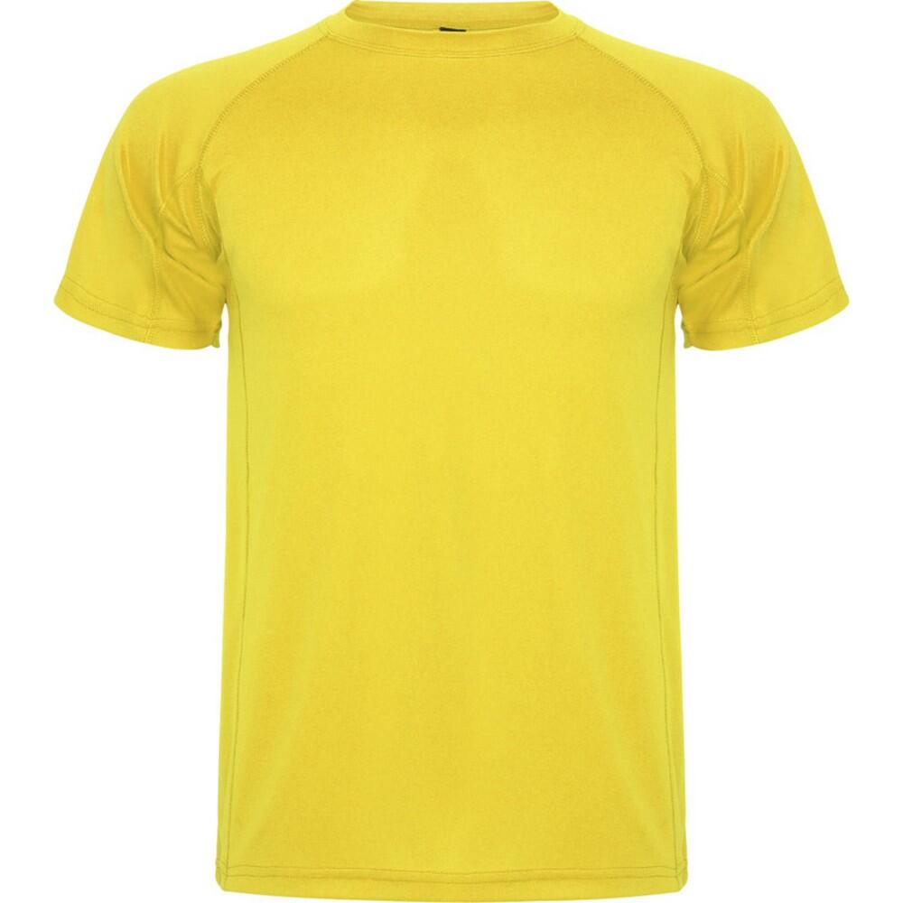 Maglietta Sportiva Maniche Corte Uomo Roly Montecarlo Verde Militare