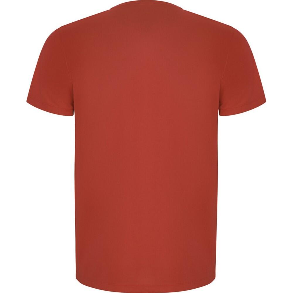 Camiseta Imola de Manga Corta Deportivo para Hombre Rojo 2/3