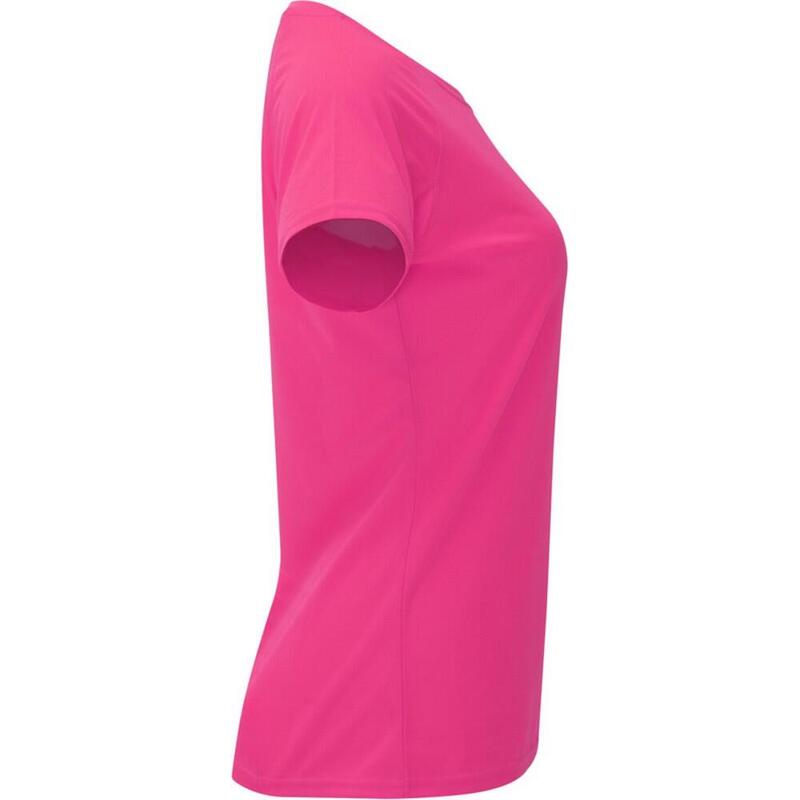 Tshirt BAHRAIN Femme (Rose Fluo)