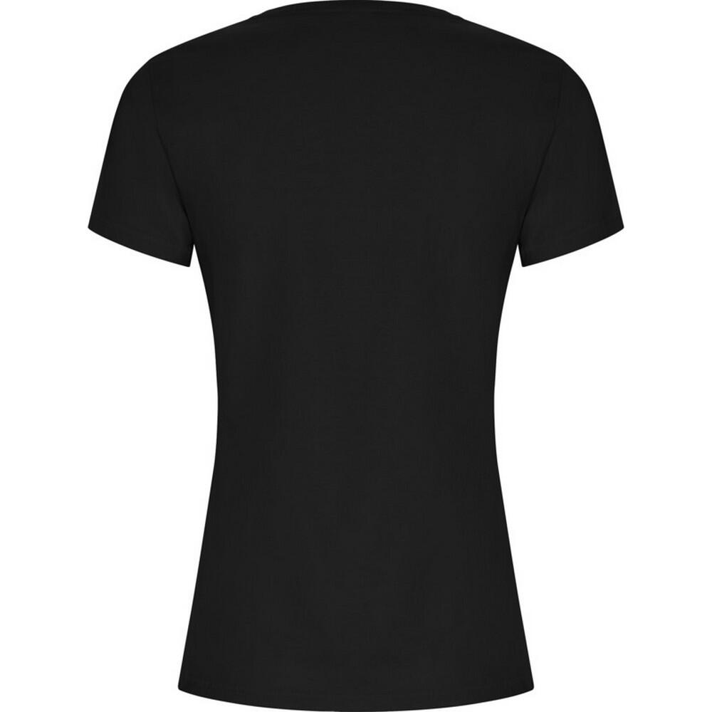 Camiseta Golden para Mujer Negro Sólido 2/4