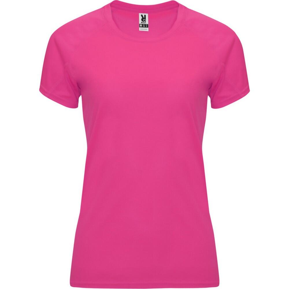 Tshirt BAHRAIN Femme (Rose Fluo)