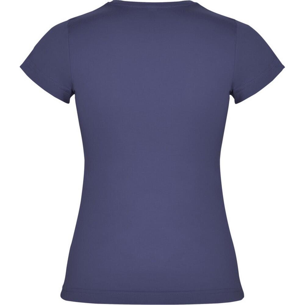 Maglietta Maniche Corte Donna Roly Jamaica Blu Denim 2/4