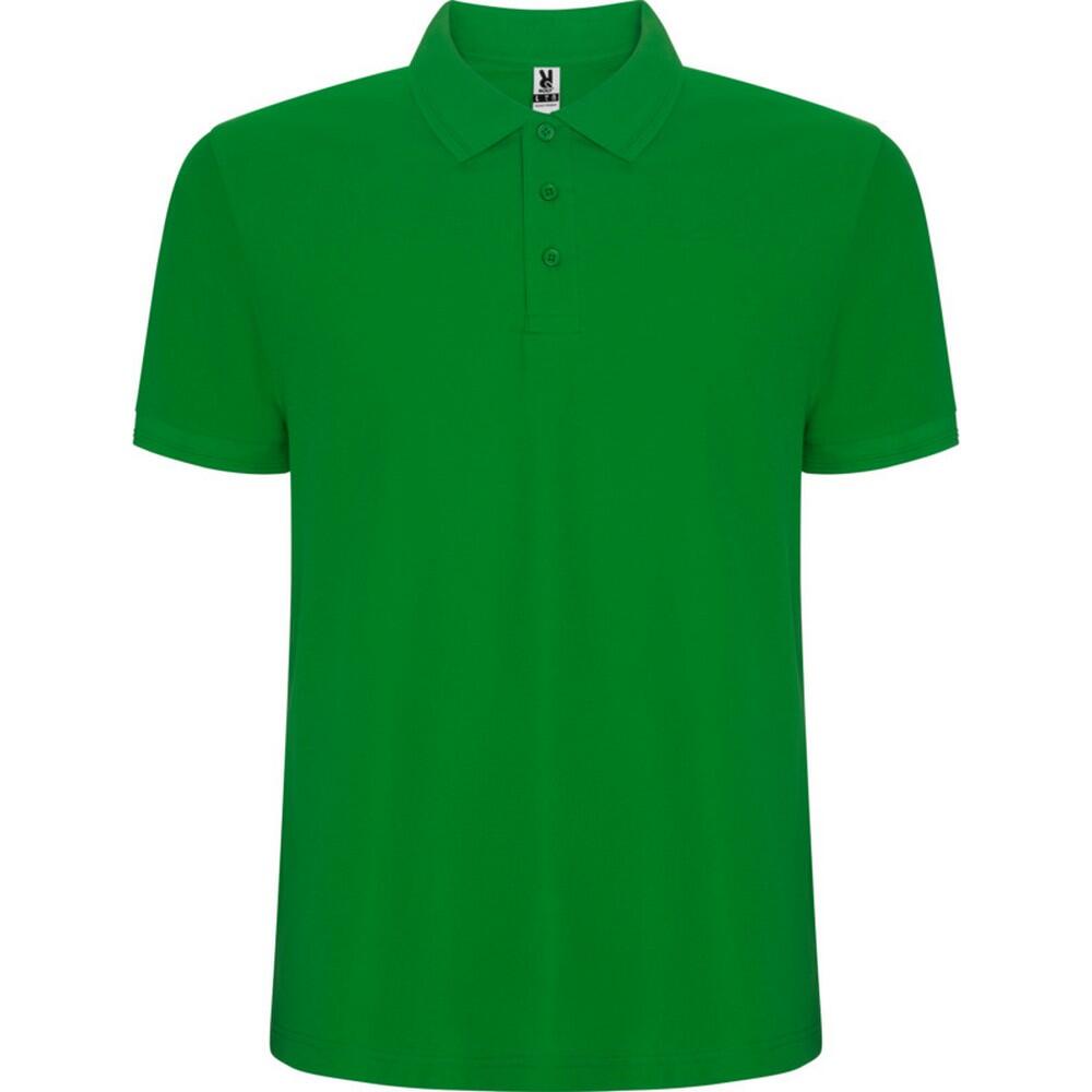 Heren Pegaso Premium Poloshirt met korte mouwen (Grasgroen)