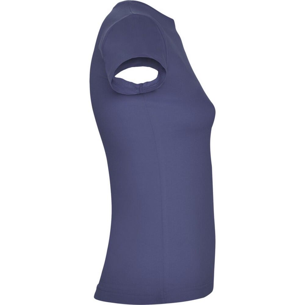 Maglietta Maniche Corte Donna Roly Jamaica Blu Denim 3/4