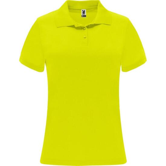 Polo MONZHA Femme (Jaune Fluo)