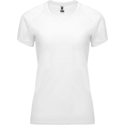 Dames bahrein sport tshirt met korte mouwen (donker zand)