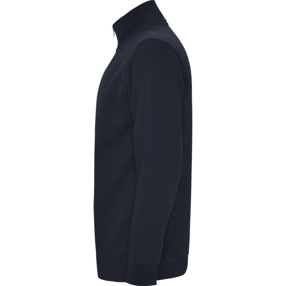 Heren Aneto Quarter Zip Sweatshirt (Marineblauw) 4/4