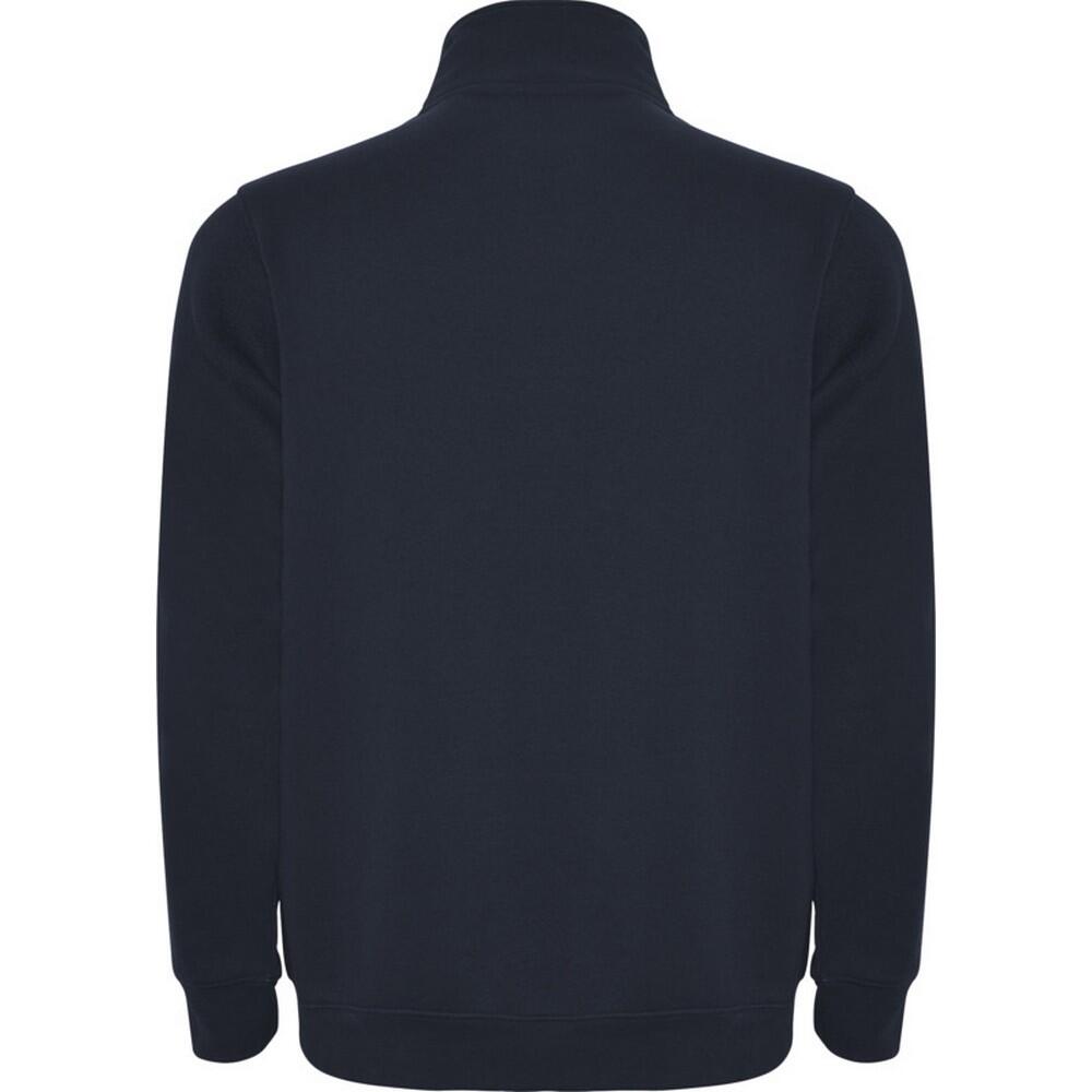 Heren Aneto Quarter Zip Sweatshirt (Marineblauw) 2/4