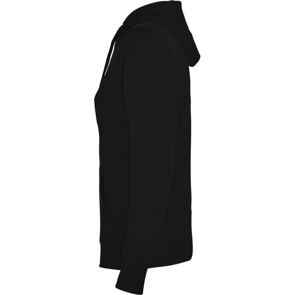 Dames Urban Hoodie (Massief zwart) 4/4