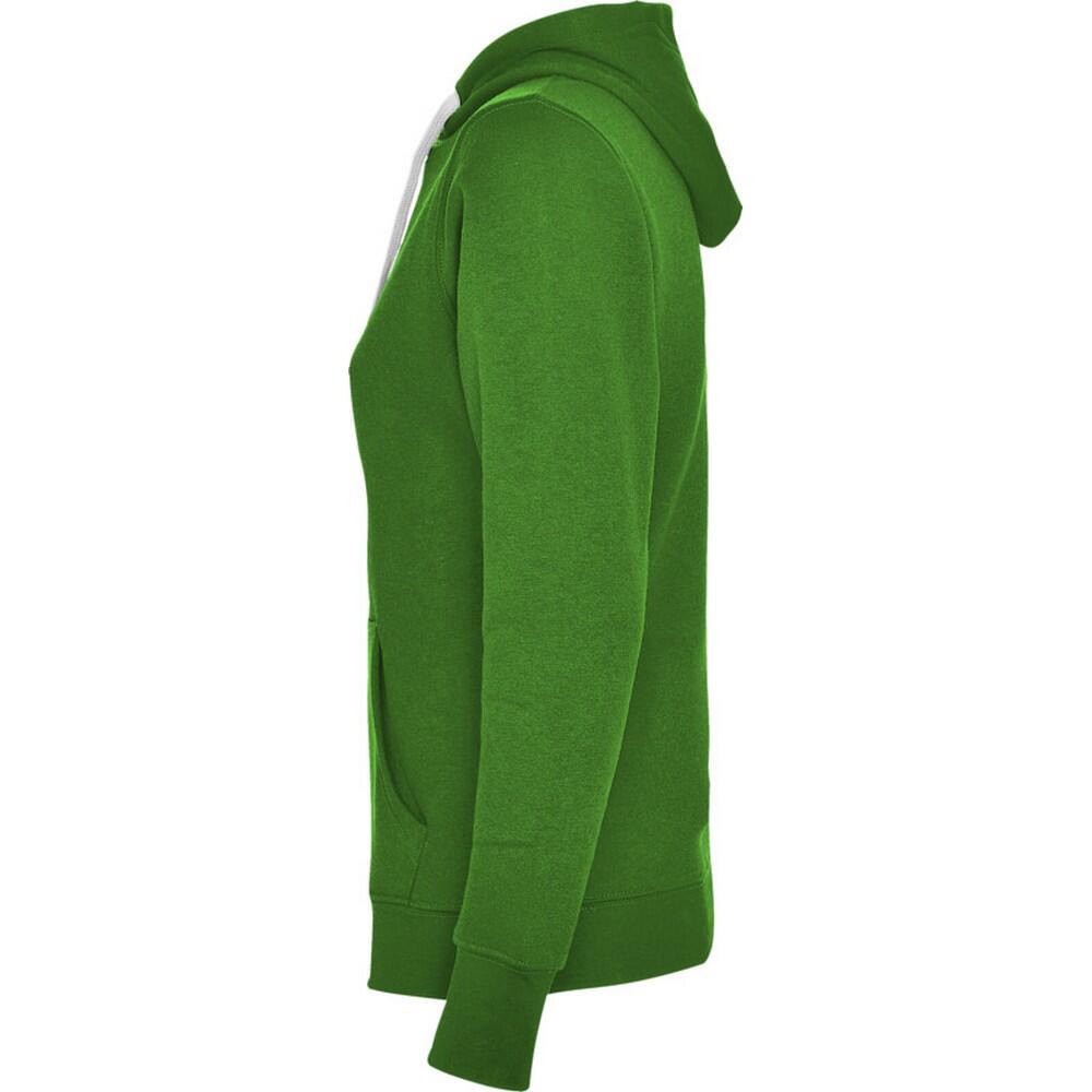Dames Urban Hoodie (Kelly Groen/Wit) 4/4