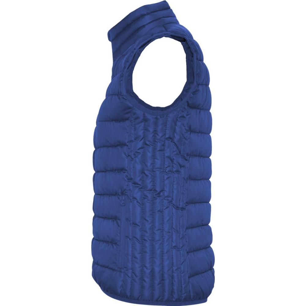 Chaleco Forro Polar Oslo para Mujer Azul Eléctrico 3/4