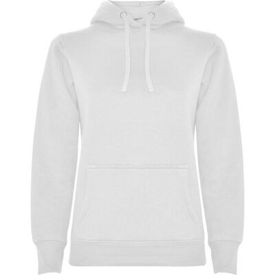 Dames urban hoodie (massief zwart)