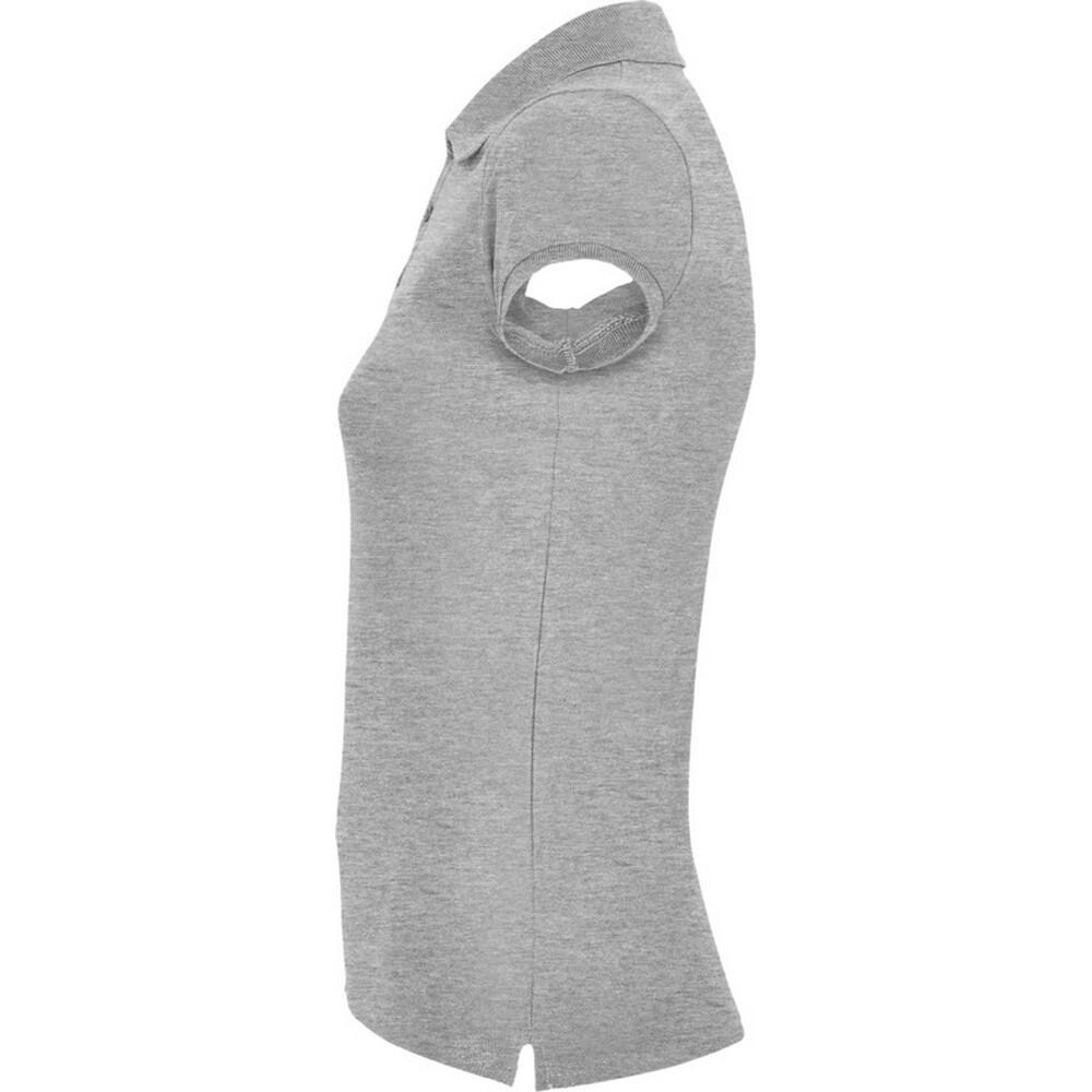 Polo STAR Femme (Gris Chiné) 4/4