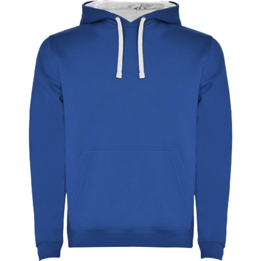 Sweat À Capuche URBAN Homme (Bleu Roi / Blanc)