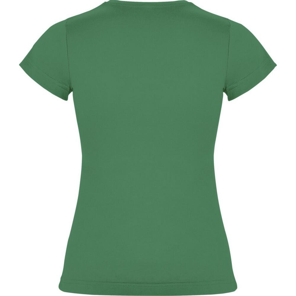 Maglietta Maniche Corte Donna Roly Jamaica Verde Kelly 2/4
