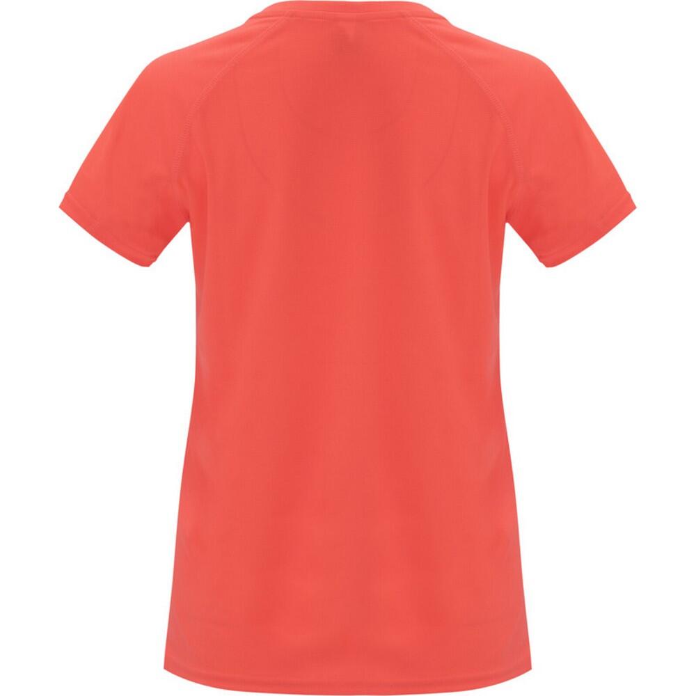 Tshirt BAHRAIN Femme (Corail Fluo) 2/4