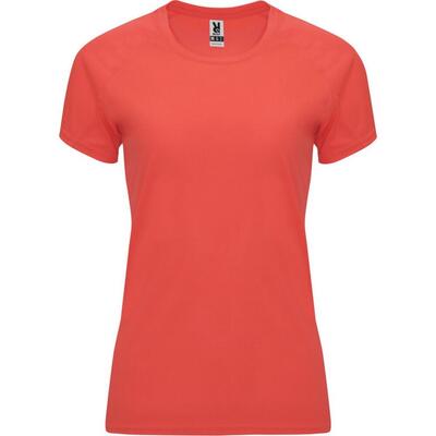 Dames bahrein sport tshirt met korte mouwen (donker zand)