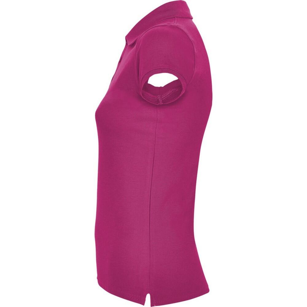 Polo STAR Femme (Rouge Vif) 4/4