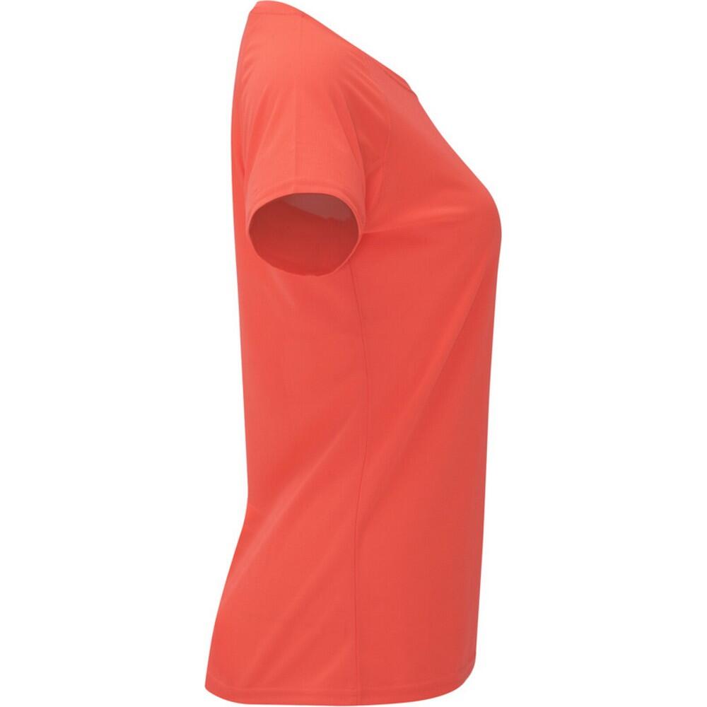 Tshirt BAHRAIN Femme (Corail Fluo) 3/4