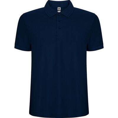 Heren pegaso premium effen polo shirt (turquoise)