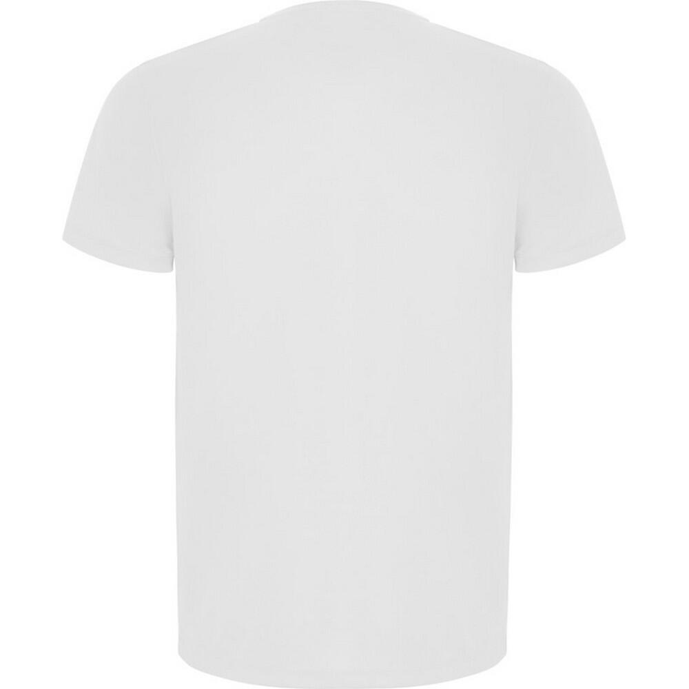 Camiseta Imola de Manga Corta Deportivo para Hombre Blanco 2/3