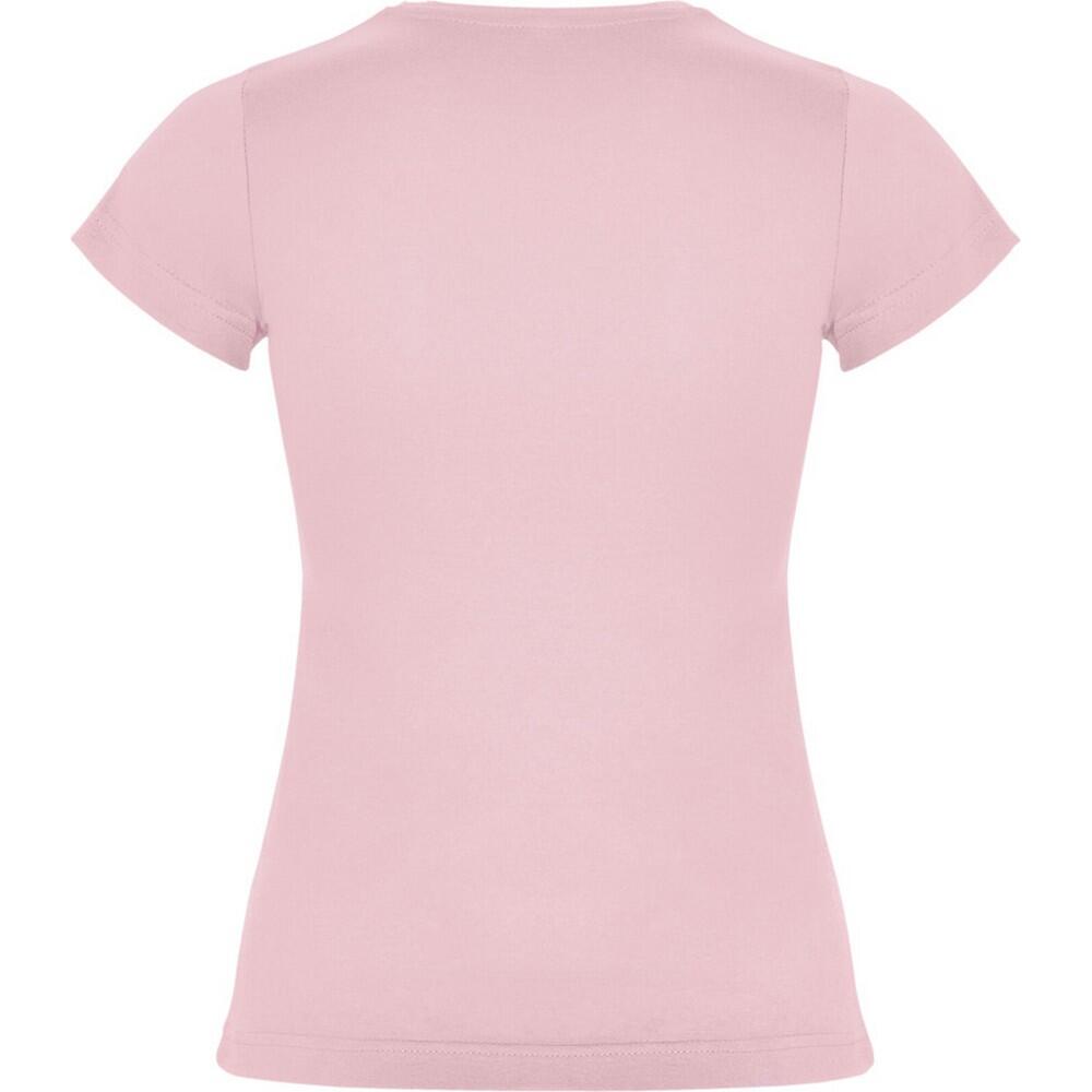 Tshirt JAMAICA Femme (Rose Clair) 2/4