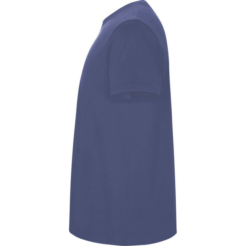 Heren Stafford TShirt (Blauwe Denim) 3/4