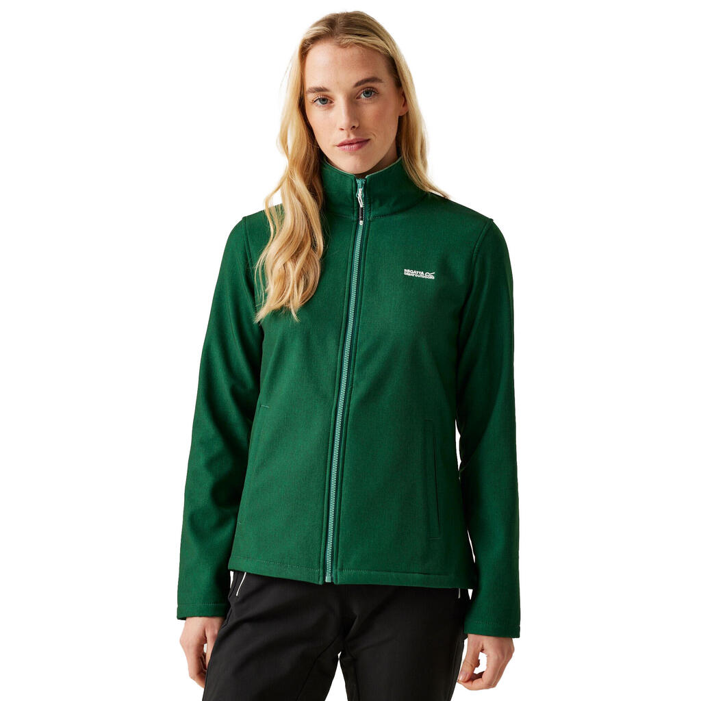 Womens/Ladies Connie V Softshell Walking Jacket (Rainforest)