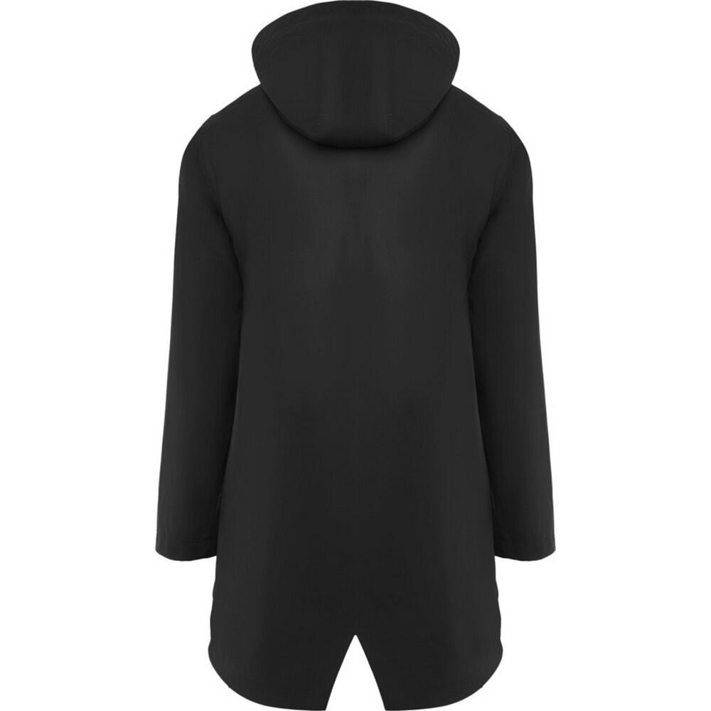 Dames Sitka Waterdichte Regenjas (Massief zwart) 2/4