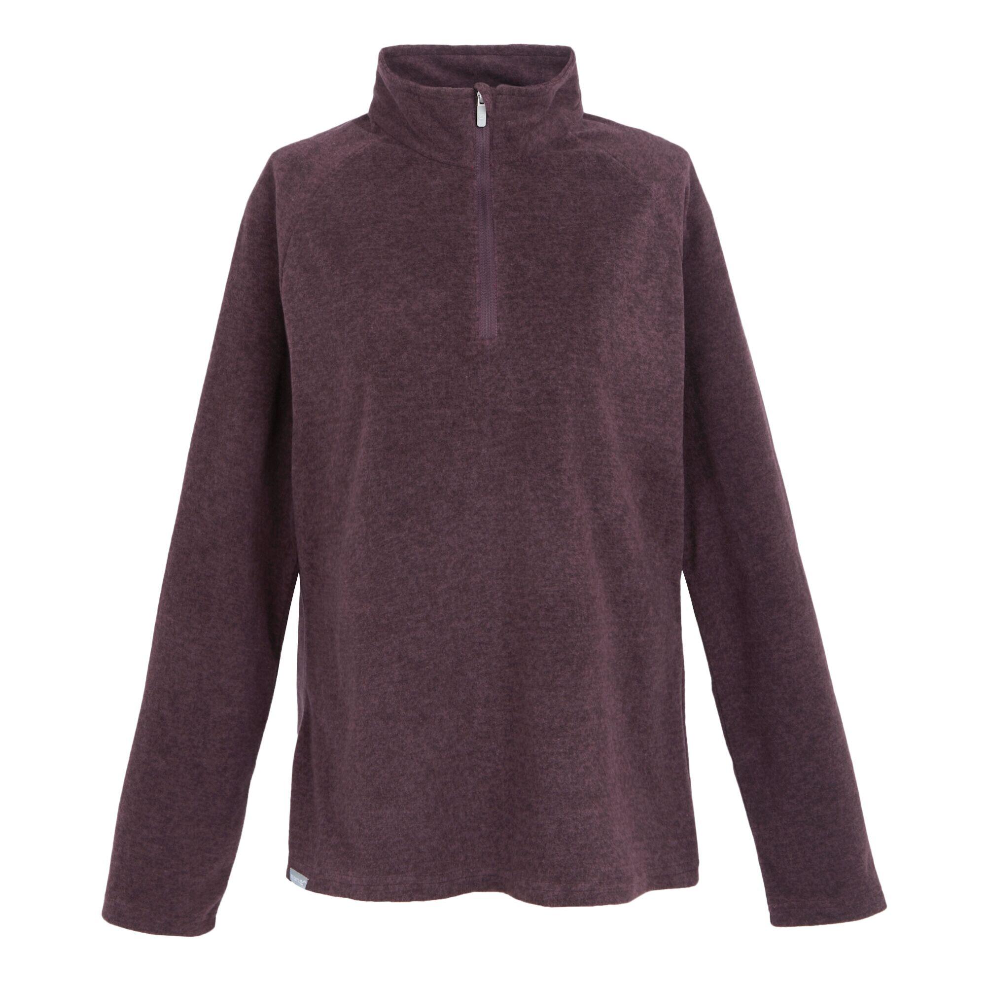 REGATTA Womens/Ladies Pimlo Half Zip Fleece (Deep Plum)