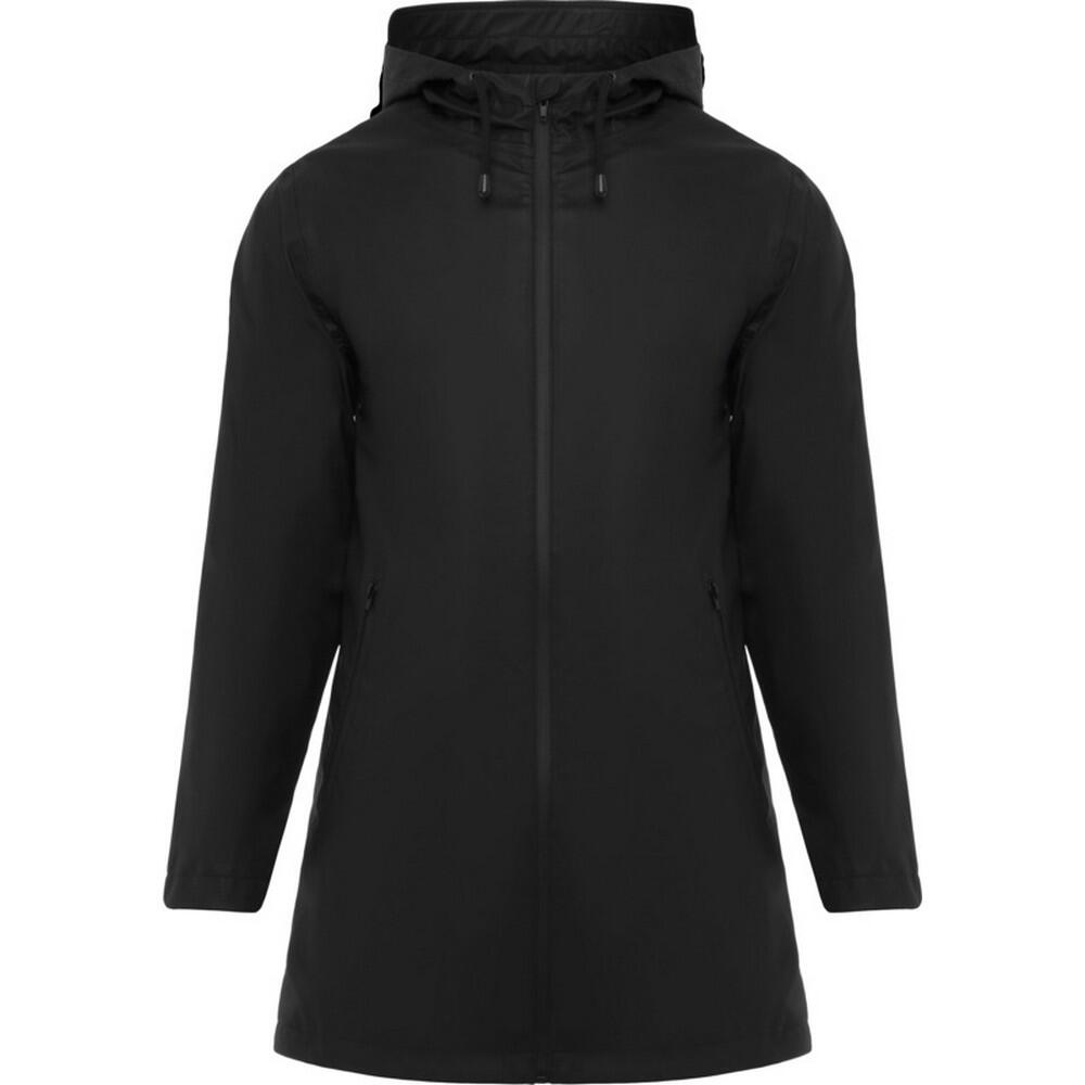 Dames sitka waterdichte regenjas (massief zwart)