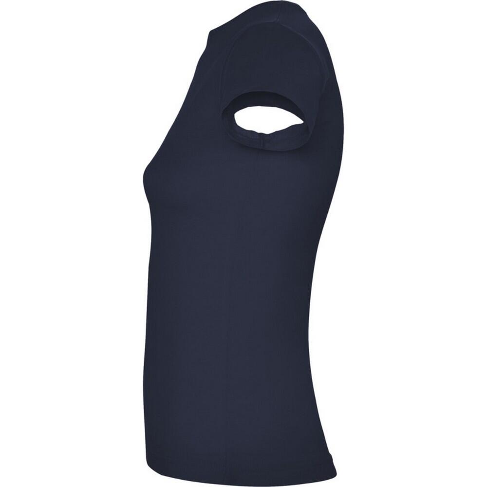 Maglietta Maniche Corte Donna Roly Jamaica Blu Navy 4/4