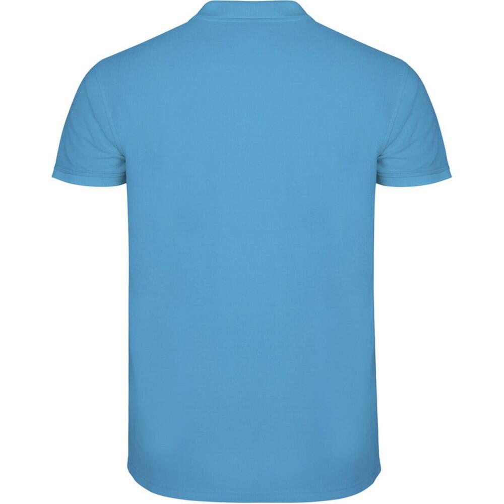 Polo STAR Homme (Turquoise Vif) 2/4