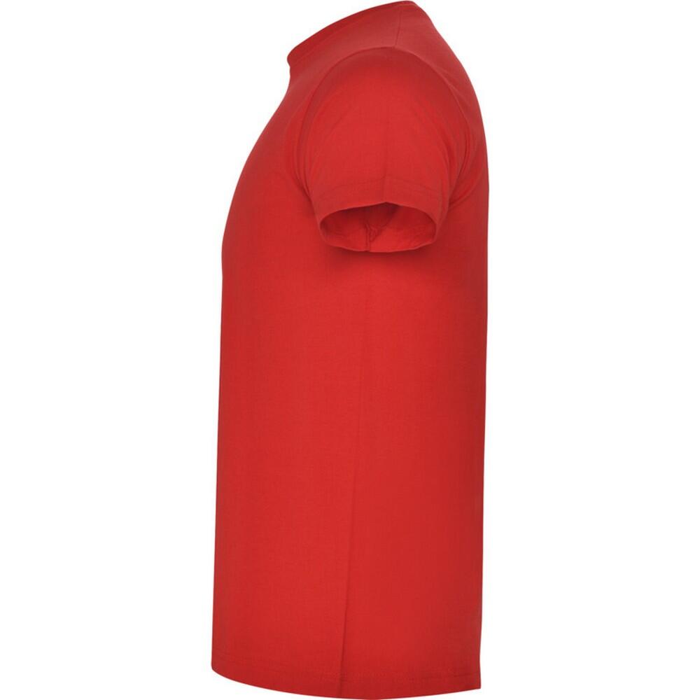 Unisex Adult Atomic TShirt (Red) 3/4