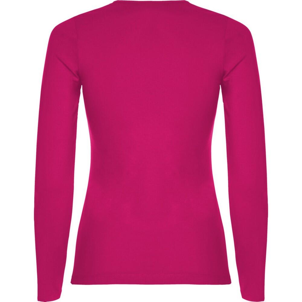 Dames Extreme Tshirt met lange mouwen (Rozet) 2/3