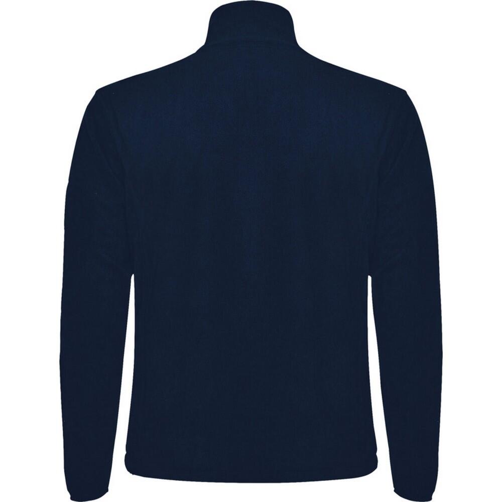 Giacca In Pile Cerniera Su Intera Lunghezza Uomo Roly Luciane Blu Navy 2/4