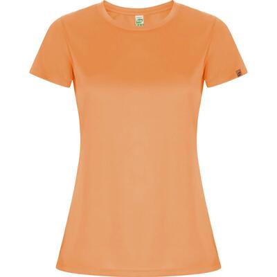 Dames imola sport tshirt (massief zwart)