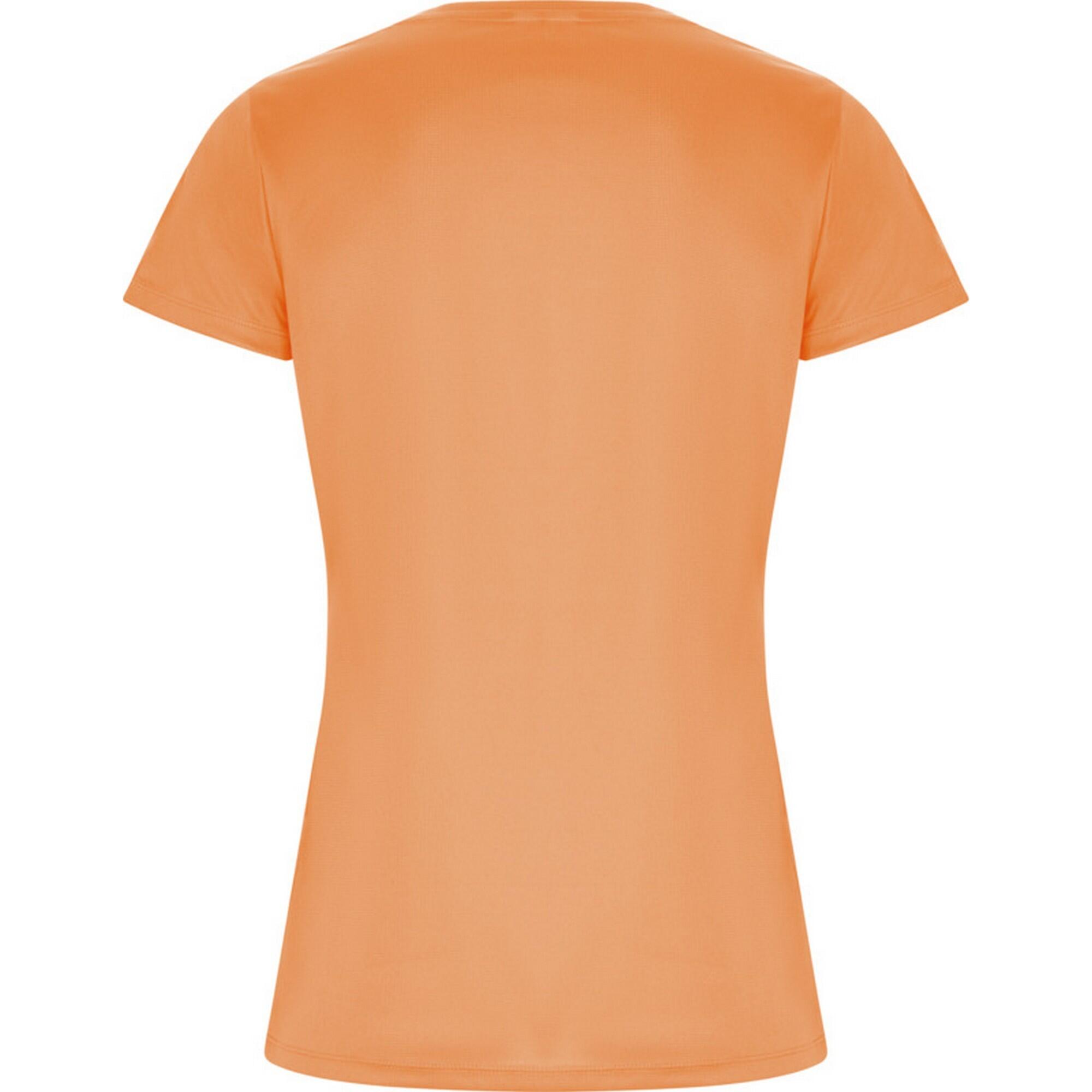 Maglietta Sportiva Donna Roly Imola Arancione Fluorescente 2/3