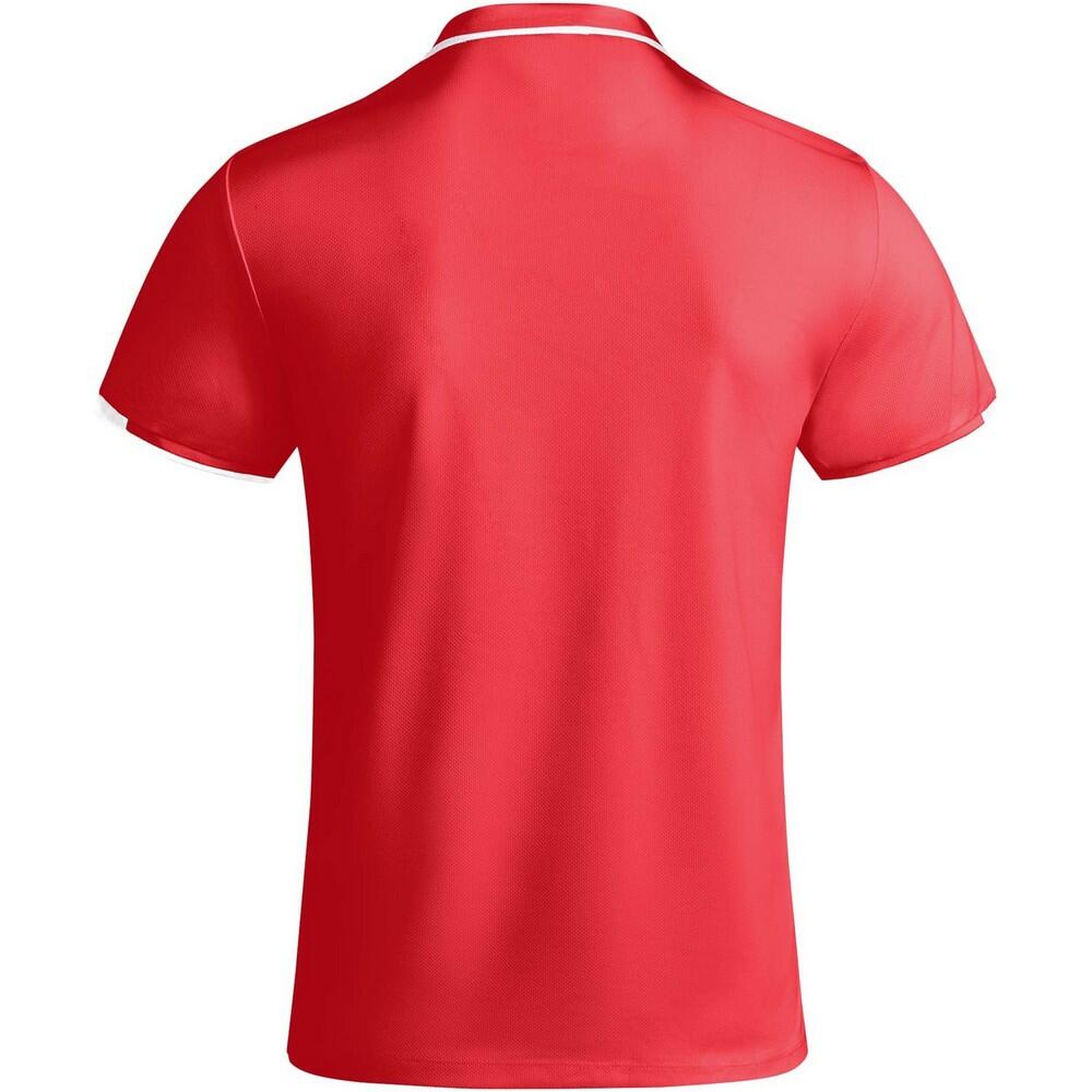 Polo TAMIL Homme (Rouge / Blanc) 2/2