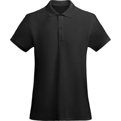 Maglietta Polo Donna Roly Nero Tinta Unita