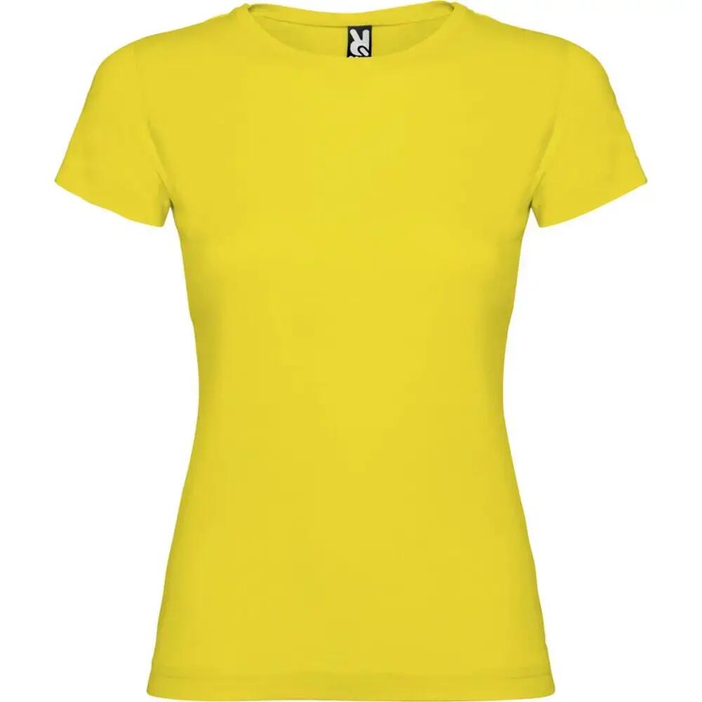 Dames Jamaica Tshirt met korte mouwen (Lichtroze)