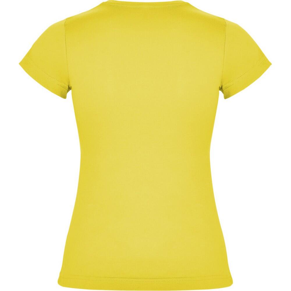 Tshirt JAMAICA Femme (Jaune) 2/4
