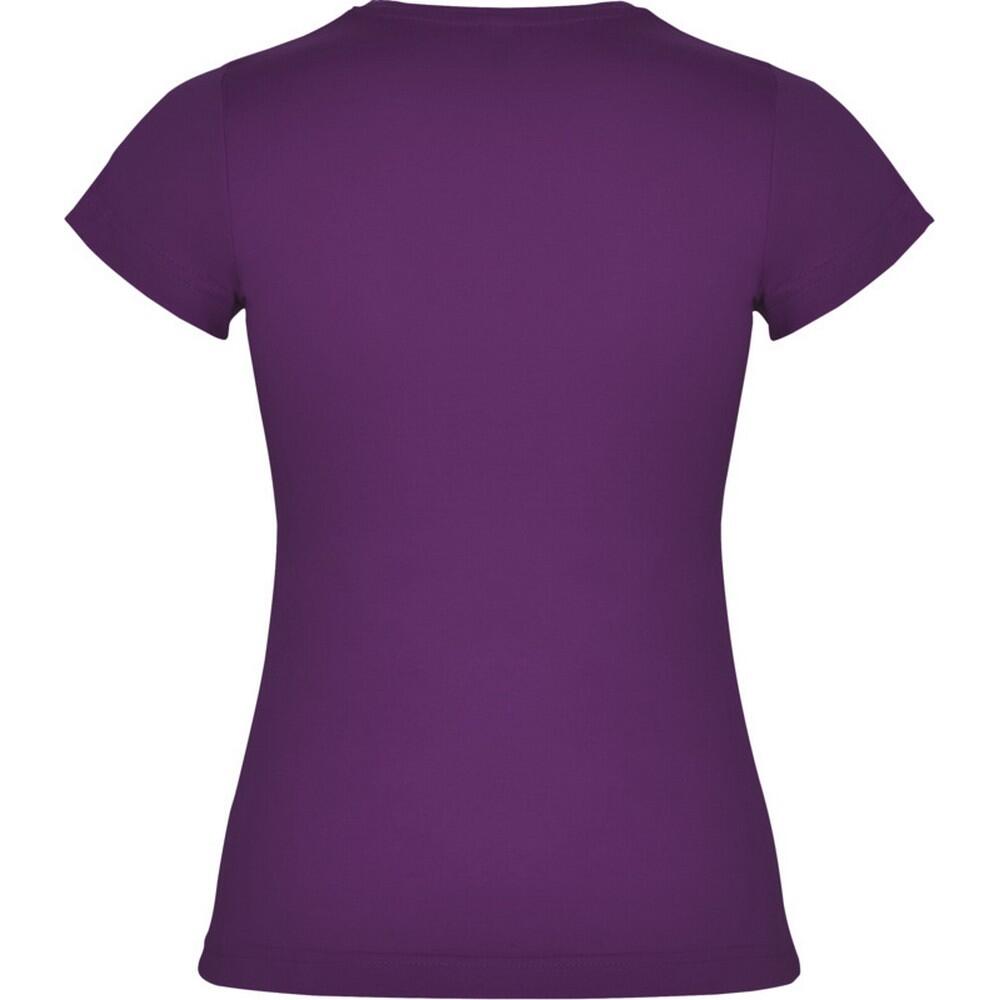Maglietta Maniche Corte Donna Roly Jamaica Viola 2/4