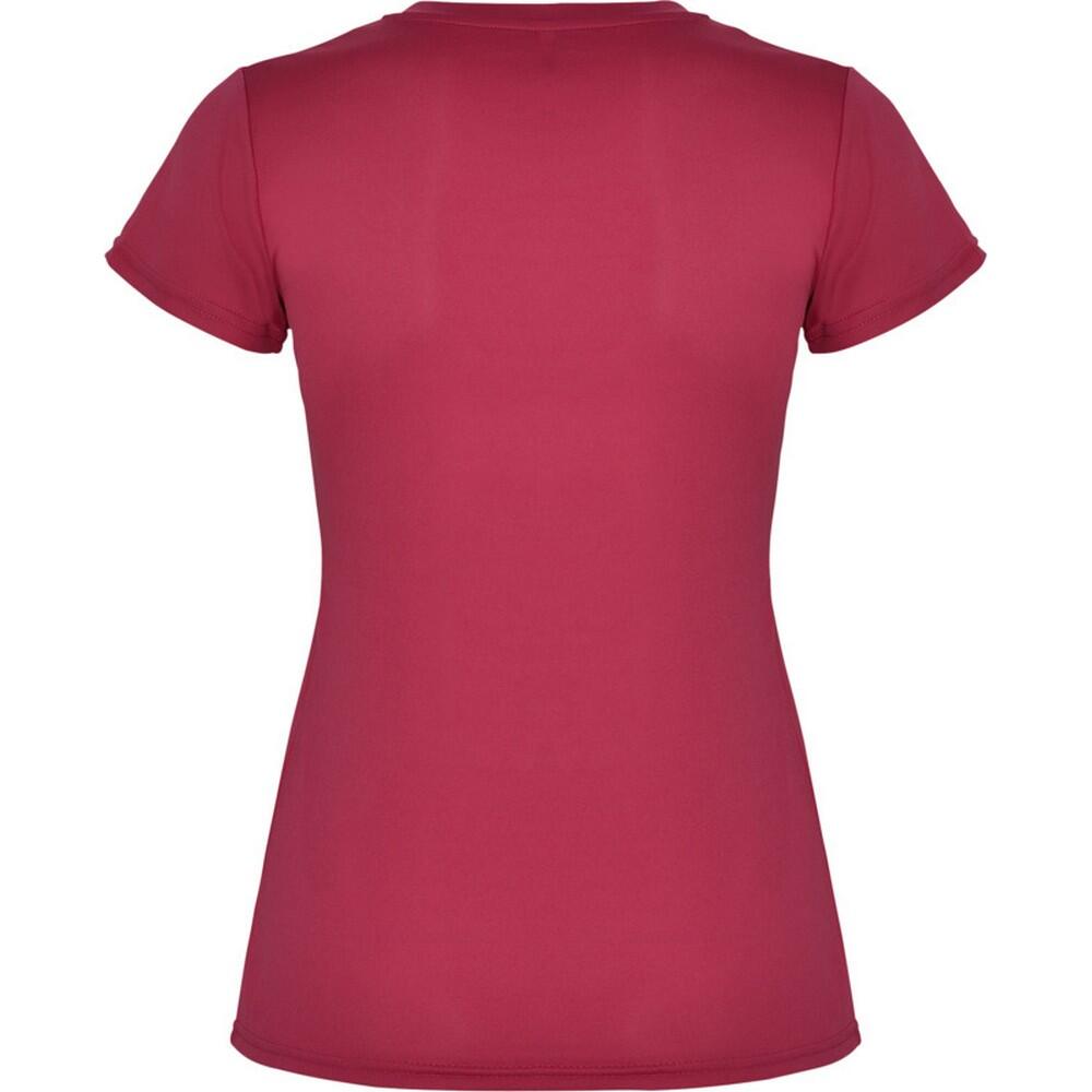 Tshirt MONTECARLO Femme (Rouge Vif) 2/3