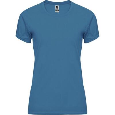 Dames bahrein sport tshirt met korte mouwen (donker zand)