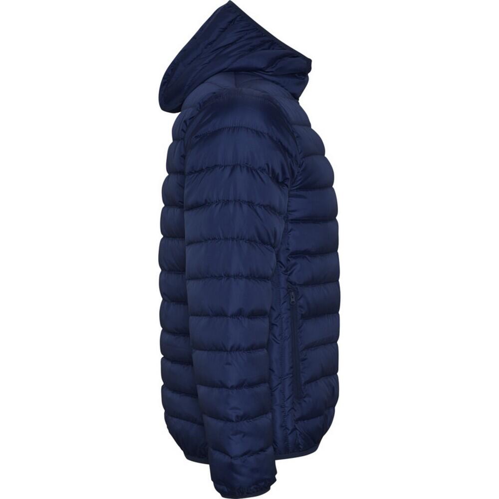 Gewatteerd kinder/kinderjack Noorwegen (Marineblauw) 4/4