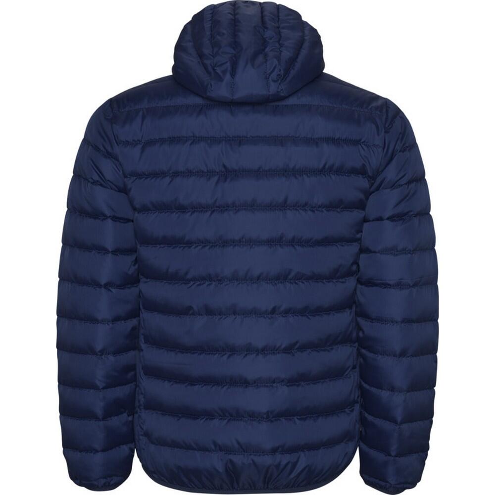 Gewatteerd kinder/kinderjack Noorwegen (Marineblauw) 2/4