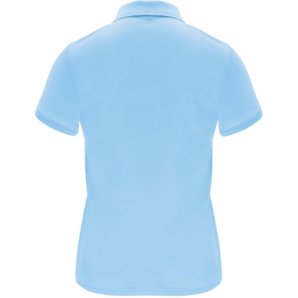 Polo MONZHA Femme (Bleu Ciel) 2/3